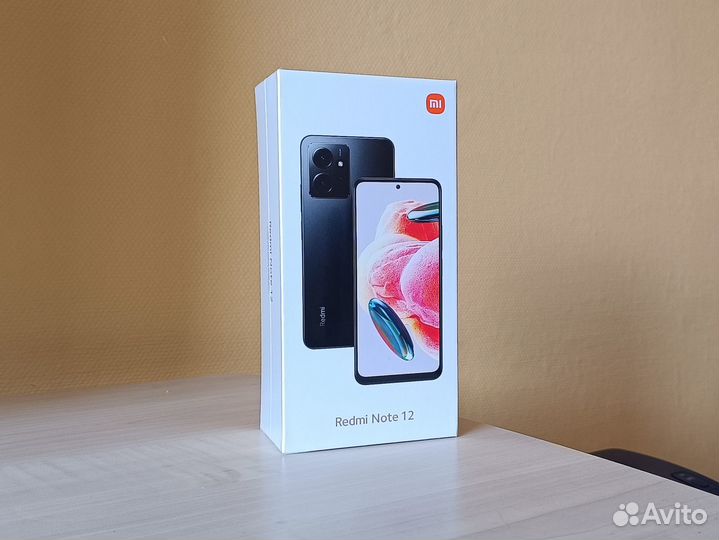 Xiaomi Redmi Note 12 8/128 Гб, синий лёд, новый