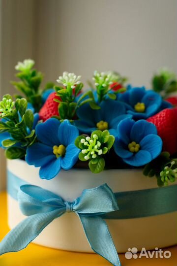 Букет цветов из мыла 