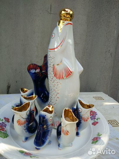 Фарфоровый набор Рыбки