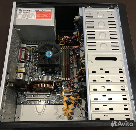 AMD 3500+, Nvidia 8500 GT, Озу 4GB, HDD 320 GB