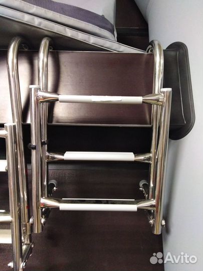 Трап складной 4 ступени нерж