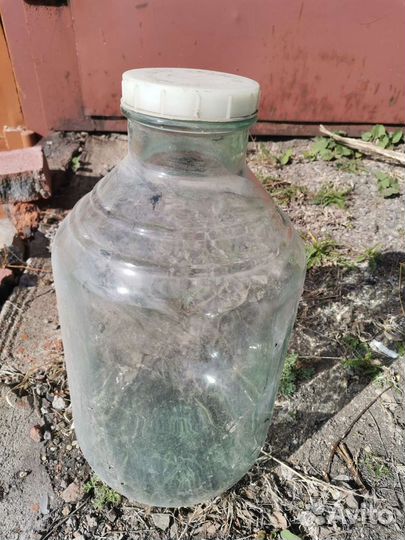 Банка 10 литров стеклянная