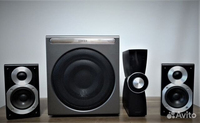 2.1 колонки Edifier C5 с усилителем Edifier C2XD купить в Москве ...