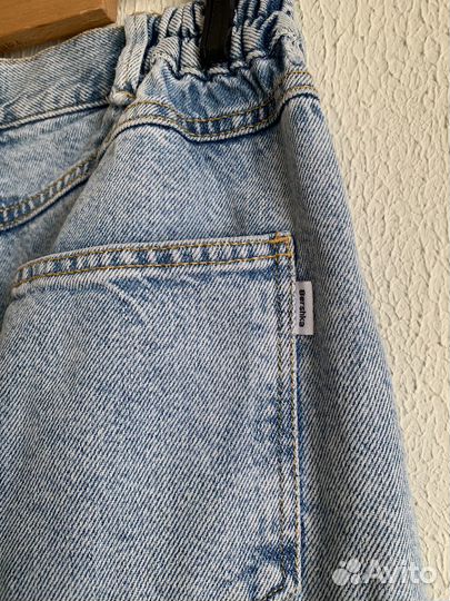 Джинсы bershka mom y2k casual