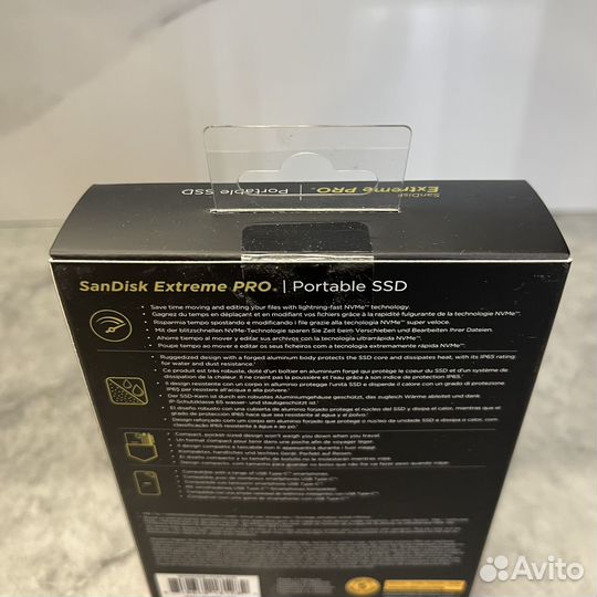 Sandisk extreme pro portable SSD 1TB 2000Mb/s