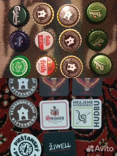 Пивные пробки, бирматы зарубежных пивоварен