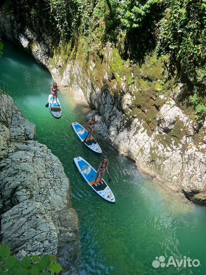 Тур прогулка на сапах по каньону Сочи
