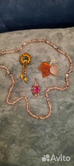 Брошь, кулон винтаж СССР