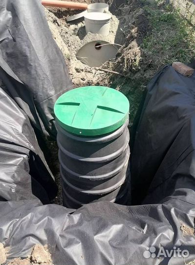 Установка канализации септик под ключ