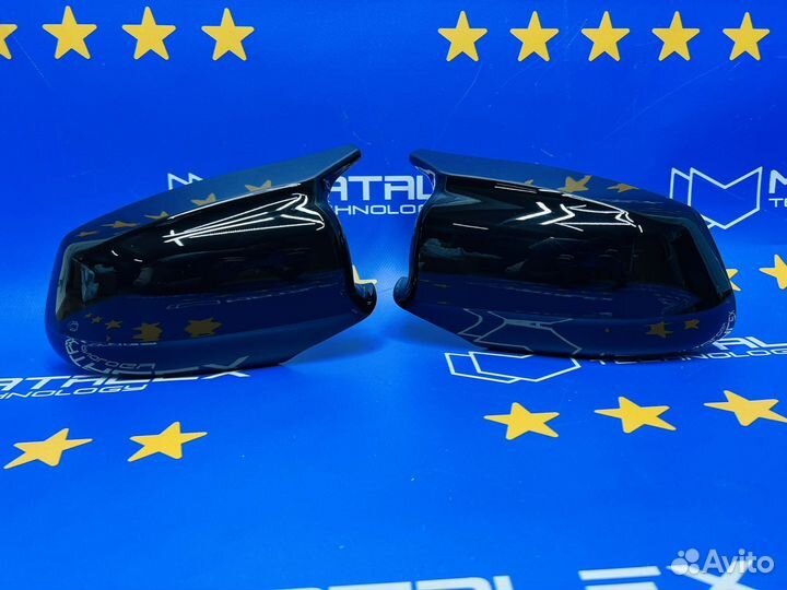 M-look накладки на зеркала BMW F10, F11, F18