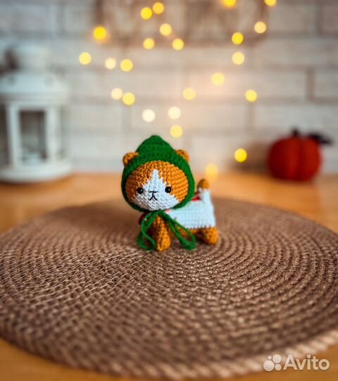 Вязаные микро-котики. Амигуруми игрушка