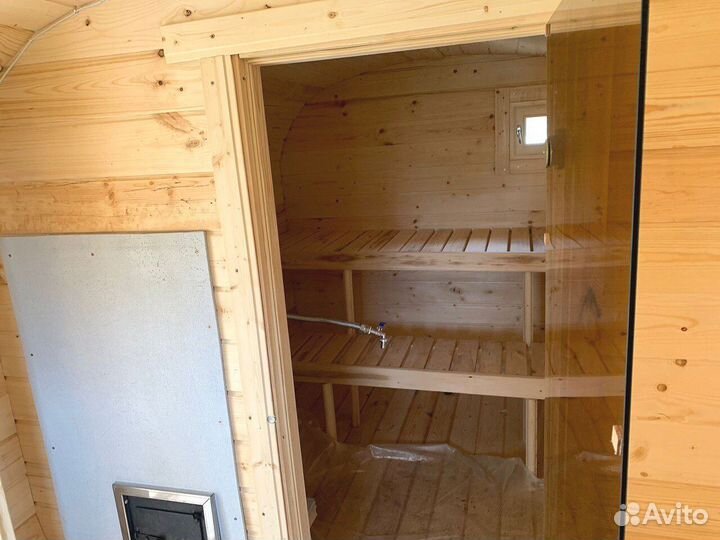 Баня-бочка от производителя