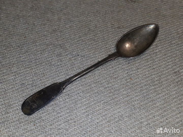 Серебряная чайная ложка серебро 84 проба