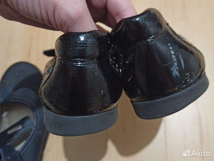 Обувь детская на девочку пакетом 33-34 размер