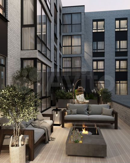 2-к. квартира, 73,4 м², 2/4 эт.