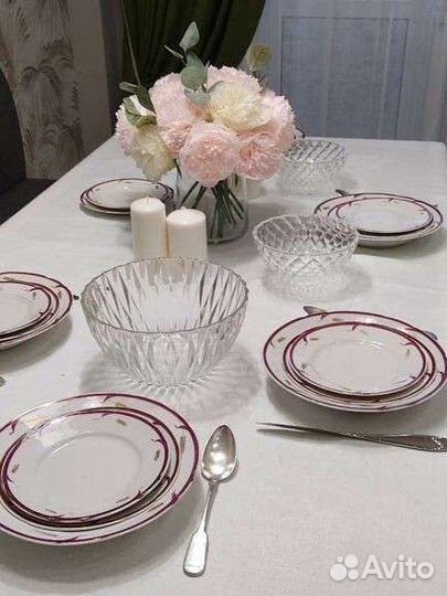 Тарелки столовые СССР, Колосья Пролетарий мста