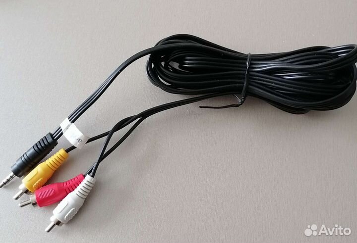 Кабель jack 3.5 * 3 RCA длина 3м