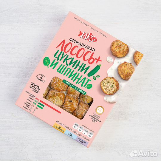 Фрикадельки из семги