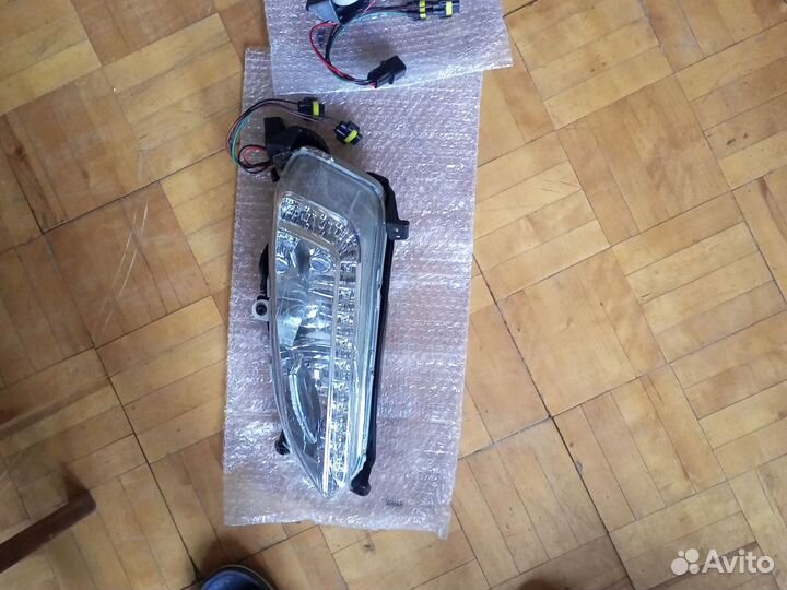 Противотуманные фары Хендай Санта Фе 2013-2015