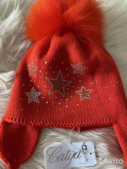 Комплект шапка, шарф Catya размер V на 6-9 лет