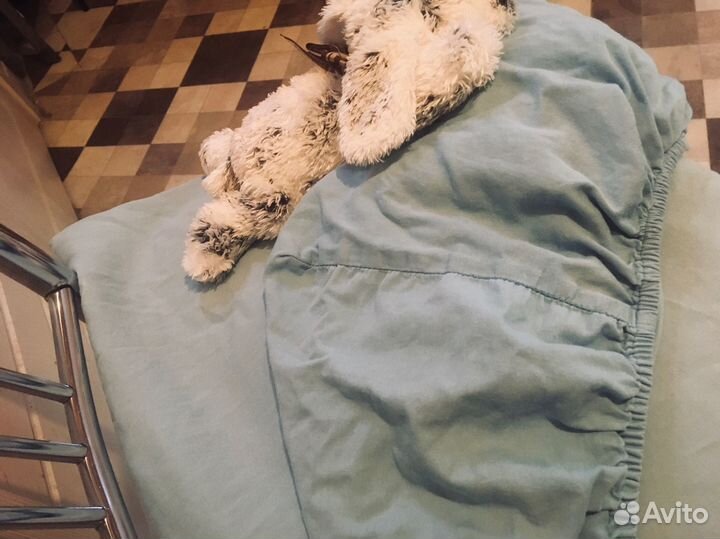 Простынь на резинке 160*180