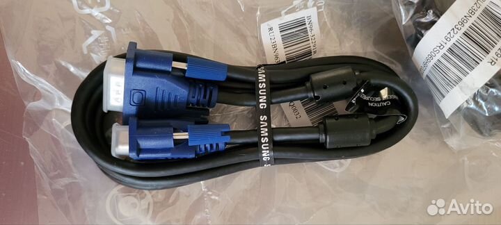 Кабель VGA Samsung для монитора новый