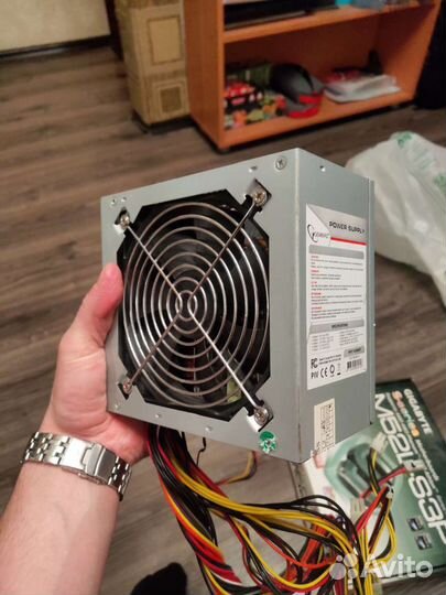 AMD athlon II X4 620 + охлаждение + блок питания