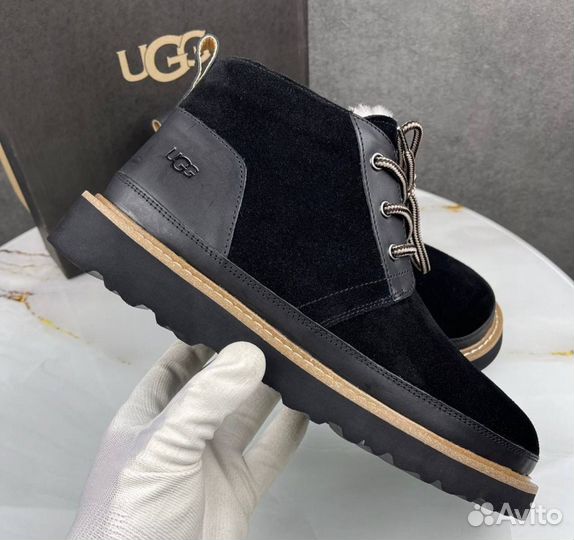 Угг Мужские Ugg Mens Neumel Gentleman Triple Black