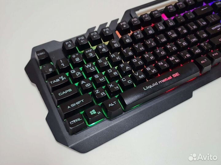 Клавиатура проводная dexp Liquid Metal SE USB