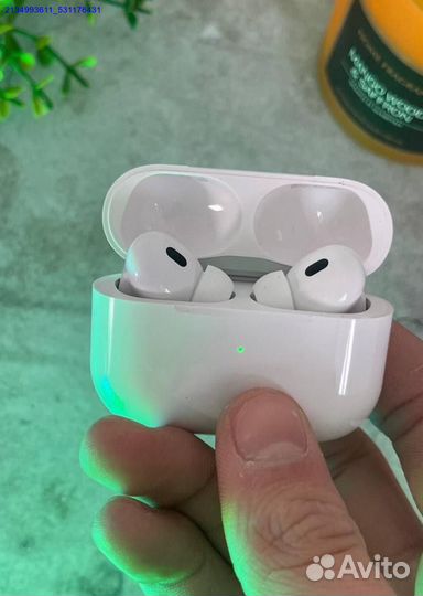 AirPods Pro 2 1:1 «Оригинал» (Чехол + Доставка) (А