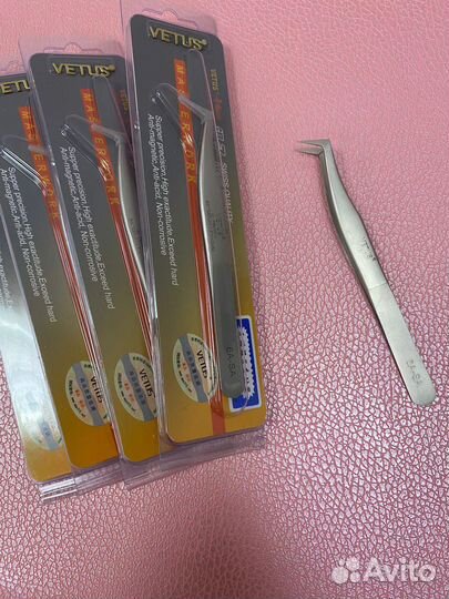 Пинцет для наращивания ресниц. Новые