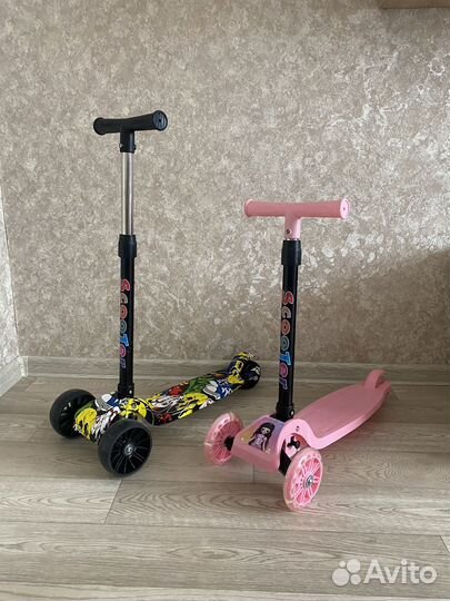Самокат детский трехколесный