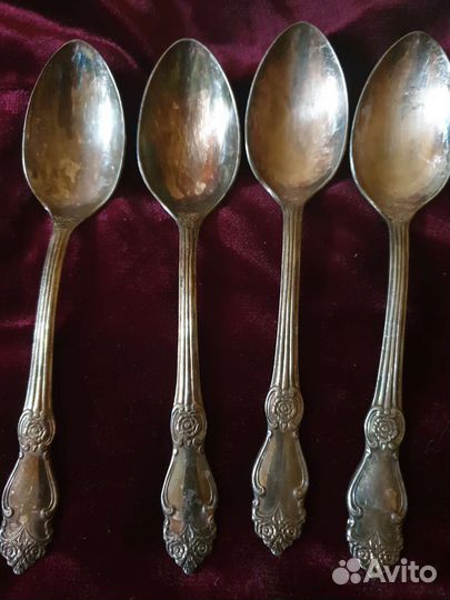 Мельхиоровые столовые приборы СССР