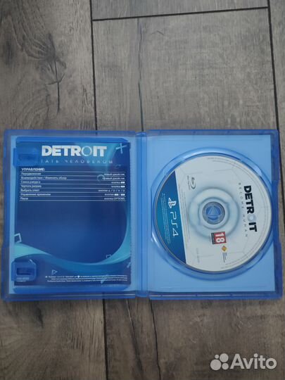 Диск Detroit become human ps4