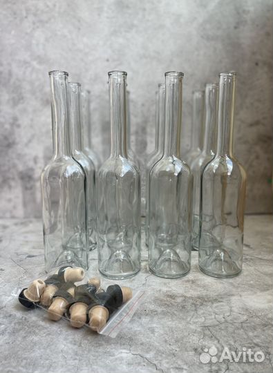 Бутылка стеклянная “Винный шпиль” 0,5 л