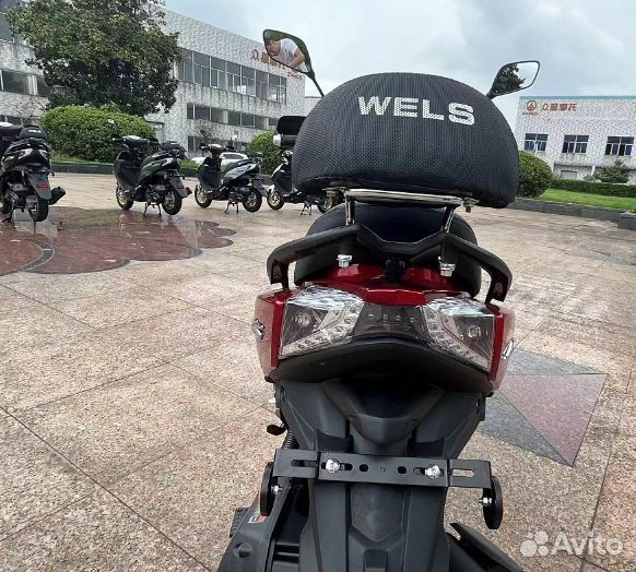 Скутер Wels XG 50(80)сс красный