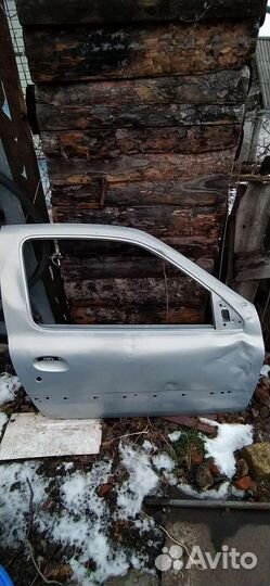 Дверь renault clio 2