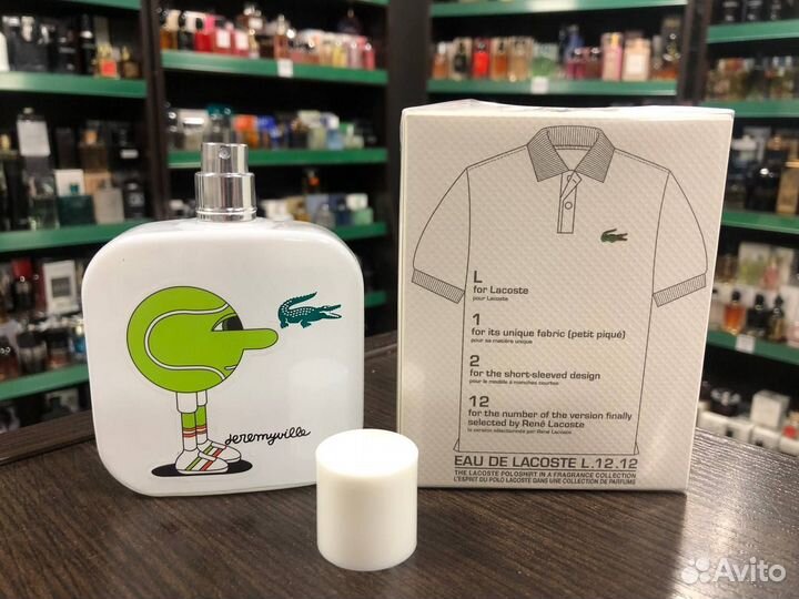 Духи Lacoste L.12.12 Blanc Pure Jeremyville