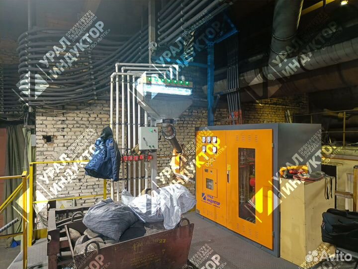 Индукционная плавильная печь 1000 кг