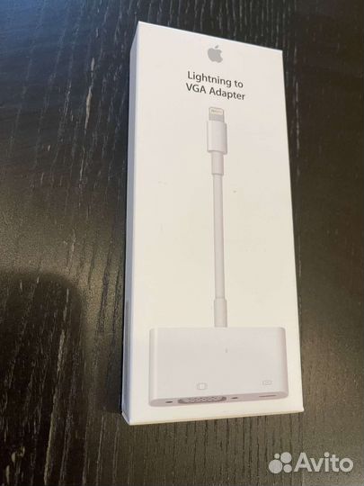 Новый Apple Lightning to VGA Adapter