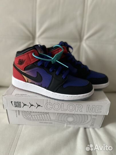 Nike Air Jordan 1 Mid SS GS Skyline