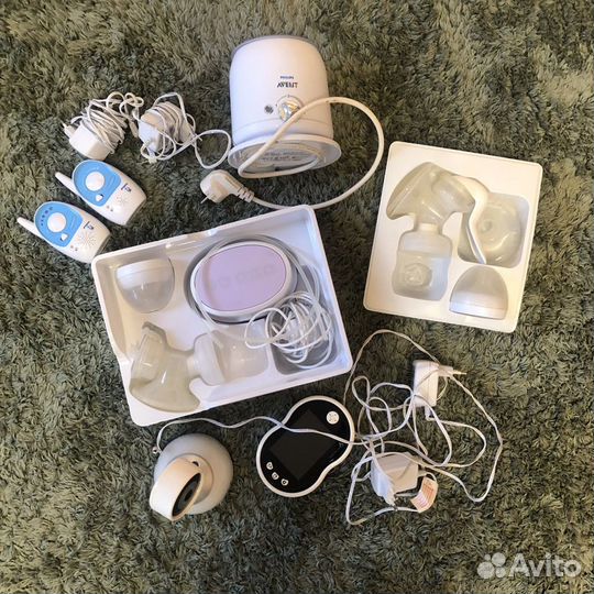 Молокоотсос avent, видеоняя, подогреватель