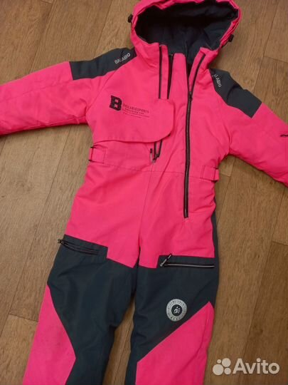 Зимний комбинезон для девочки 128 134