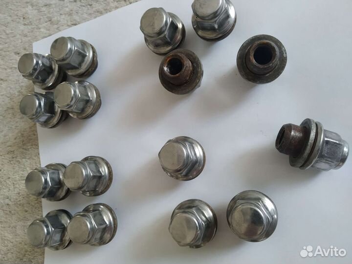 Гайки Секретки Lexus Toyota