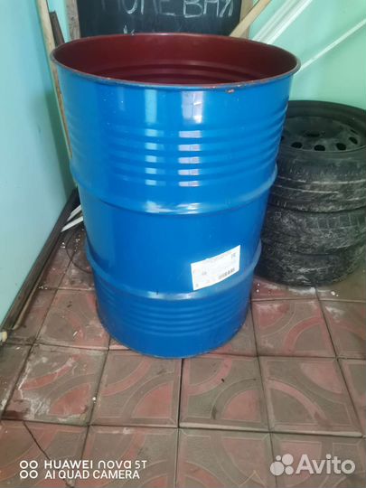 Бочка металлическая 200л пищевая