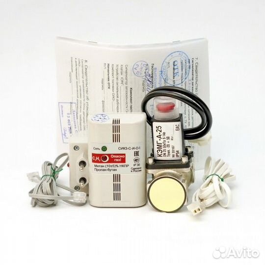 Сигнализатор загазованности и утечки газа сикз-25