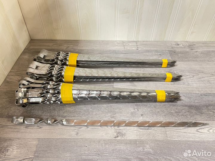 Ш20*75 Шампур для Люля Кебаб широкий 2 см