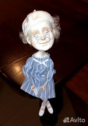 Интерьерная кукла ручной работы