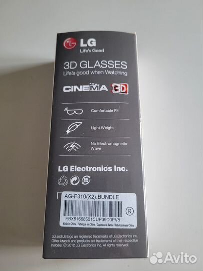 3D очки LG
