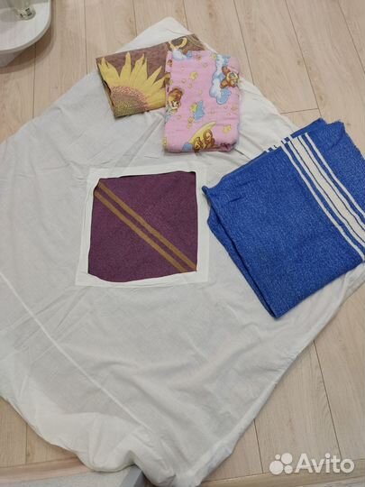 Одеяла детские 3 шт. + пододеяльники